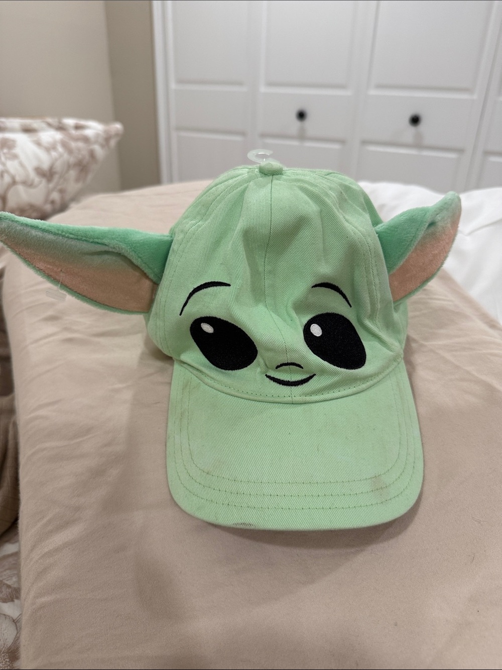 Walt Disney World Green Character Cap with Ears - Baby Yoda Style